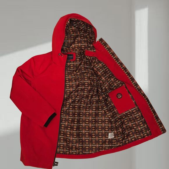 Pendleton Jacket – Red Softshell with Aztec Southwestern Lining (XL) - Picture 1 of 11